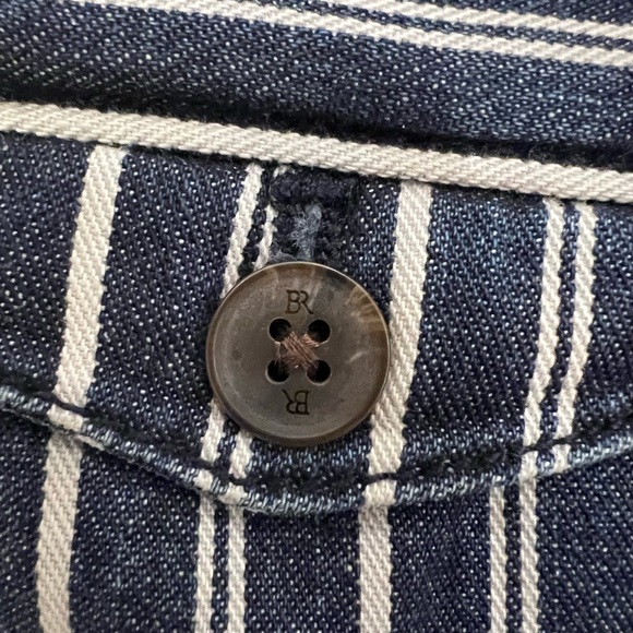 NWT Men's Banana Republic Navy Lived In Chino Shorts Size 36 Slim Fit 7” Inseam - Picture 8 of 10